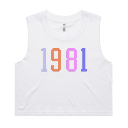 80s Baby Crop Tank