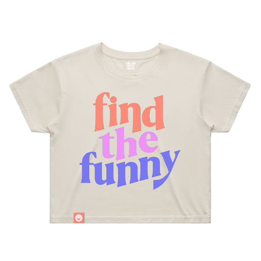 Find the Funny Crop Tee