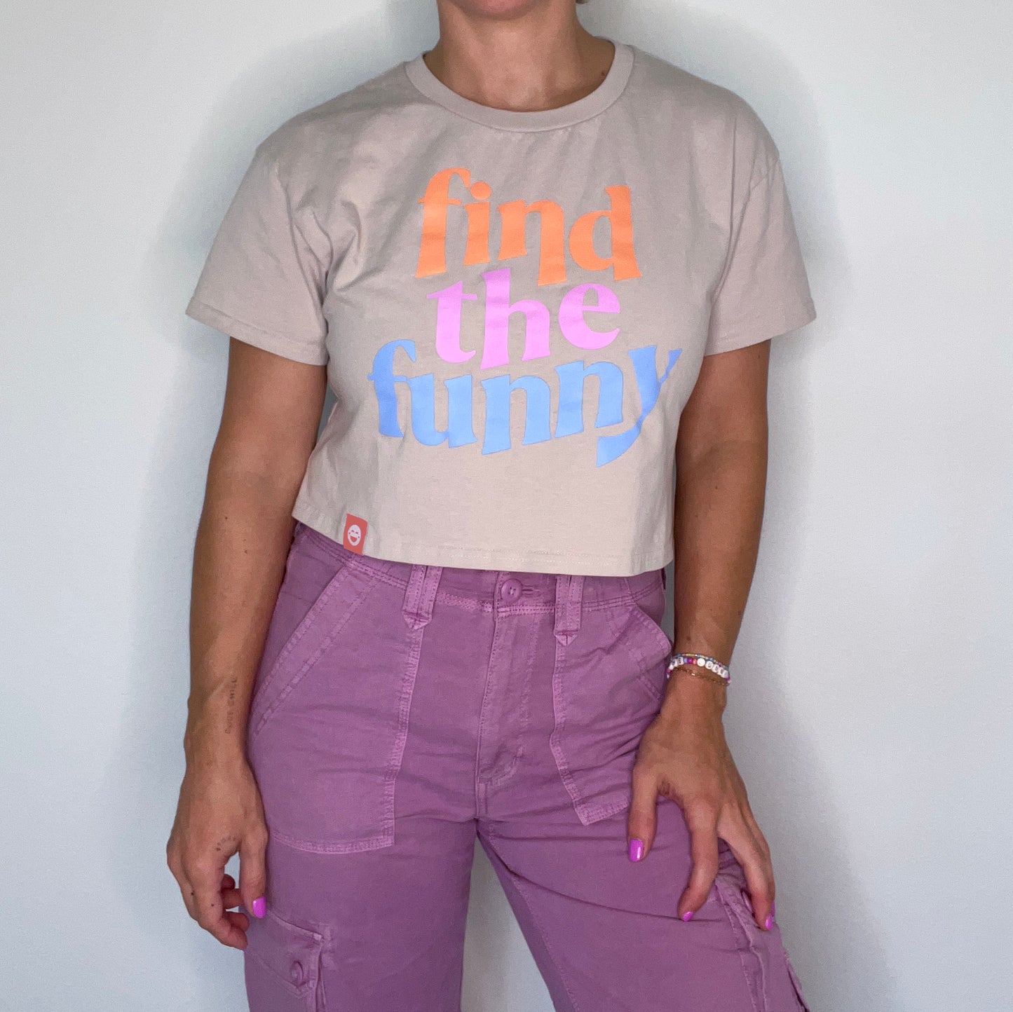 Find the Funny Crop Tee