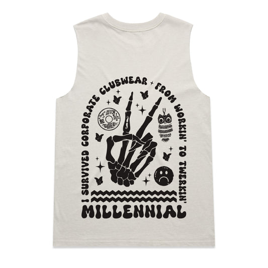 Millennial Trauma Sleeveless Tee