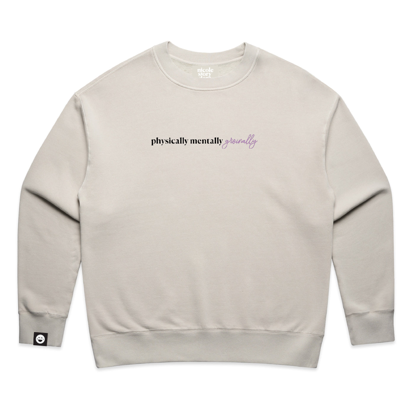 Physically Mentally Groinally Crewneck